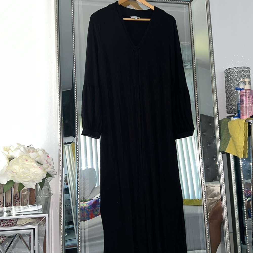 EUC Long Sleeve Maxi Dress